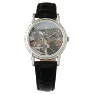 Gamla Jerusalems silhuett Armbandsur