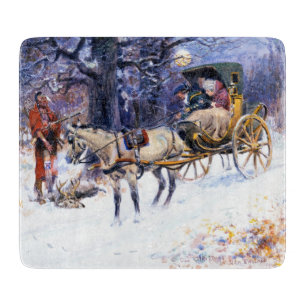Gamla julen i New England (av Charles Russell)