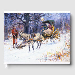 Gamla julen i New England (av Charles Russell) Gästböcker