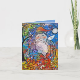 Gamla julkort för St. Nick Helgkort