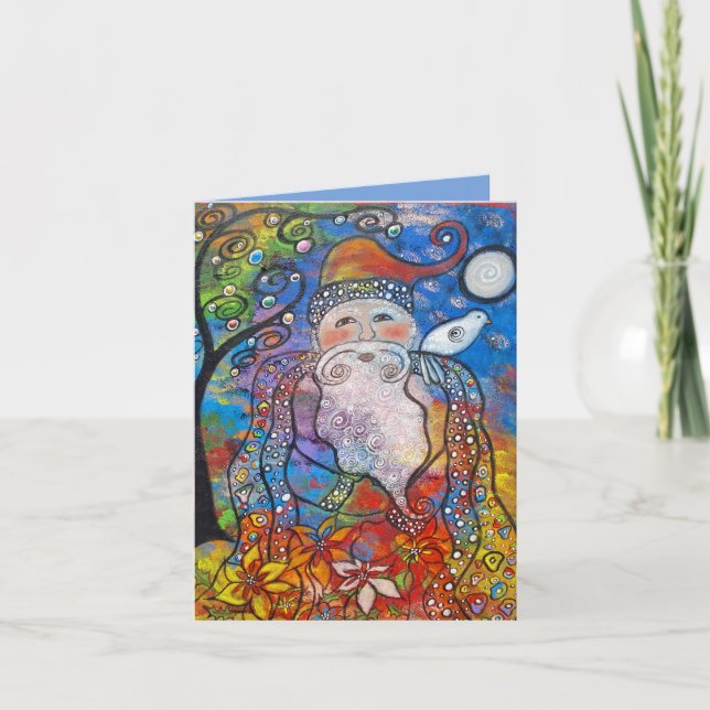 Gamla julkort för St. Nick Helgkort (Framsida)