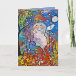 Gamla julkort för St. Nick Helgkort
