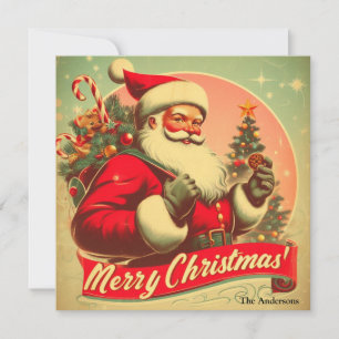 Gamla Jultomten God jul Julkort
