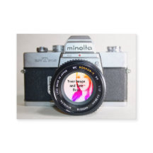 Gamla kameran tar ditt foto