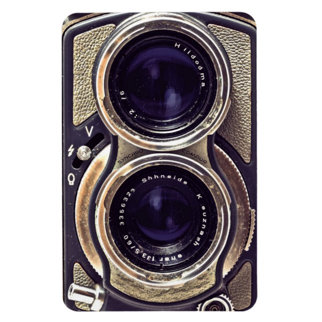 Gamla kameror magnet (Vertikal)