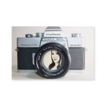 Gamla kameror tar ditt foto för fotografer