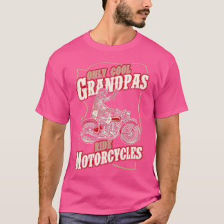Gamla killar Regel Bästa motorcykelväxel och Biker T Shirt