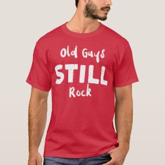 Gamla Killar Spelar Fortfarande Bra Gitarr T Shirt