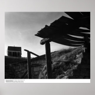 Gamla kilometer, med Shack i bakgrunden 1963 Poster