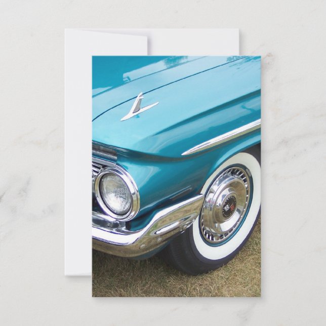 Gamla klassiska bilar impala (Framsida)