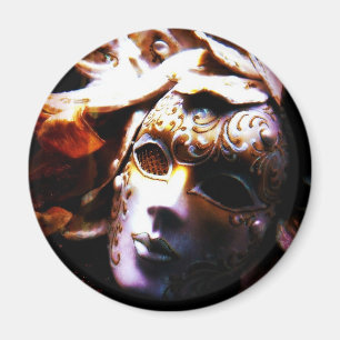 Gamla klockmasker magnet