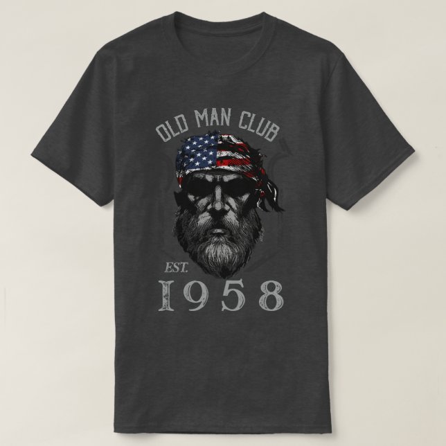 Gamla Klubben EST 1958 T Shirt (Design framsida)
