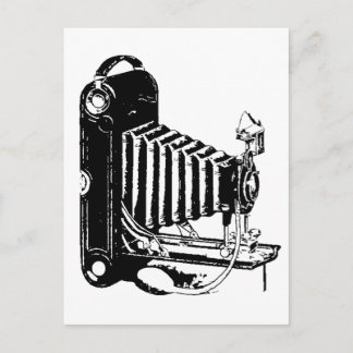 Gamla Kodak Camera Vykort
