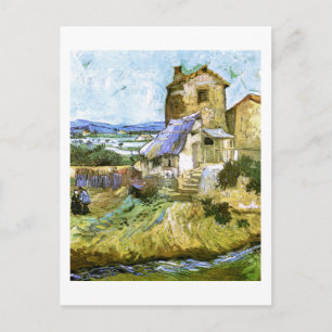 Gamla konstverket Mill Van Gogh Fine Vykort