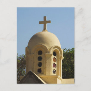 Gamla koptiska kyrkan i Kairo, Egypten Vykort