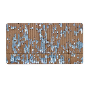 Gamla korrugerade metall fraktsedel