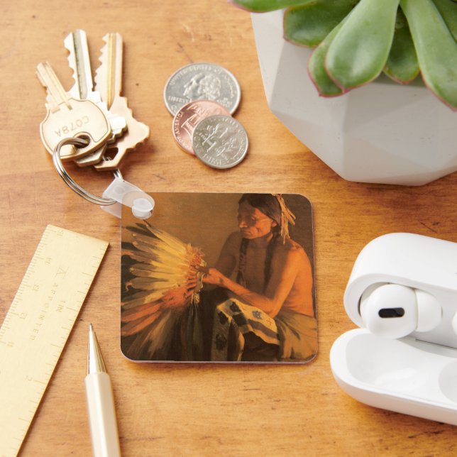 Gamla Krig Bonnet av Joseph Henry Vass Nyckelring (Skrivbord)