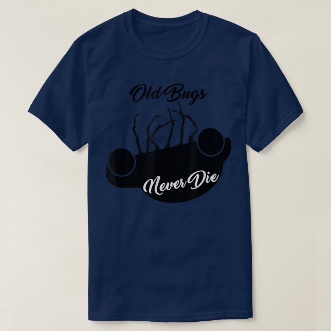 Gamla Kryp dör aldrig, Coola T Shirt (Design framsida)