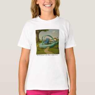 Gamla kvinnan på Shoes sommarhem. T Shirt