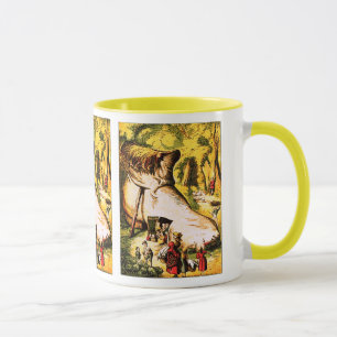 Gamla kvinnor som levde i en Shoe Mugg