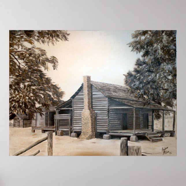 Gamla ladhuset poster (Framsidan)