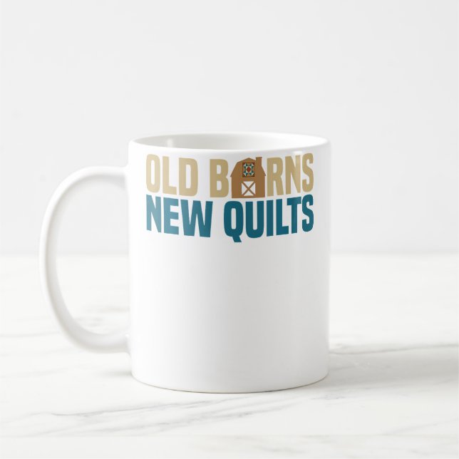 Gamla Lador Nya Qualtar  Qualtning Konsthantverk Kaffemugg (Vänster)