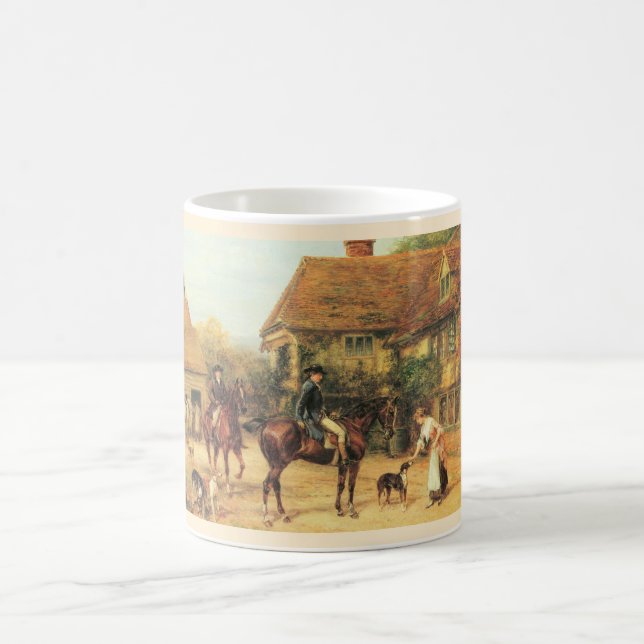 Gamla land-scenen kaffemugg (Center)