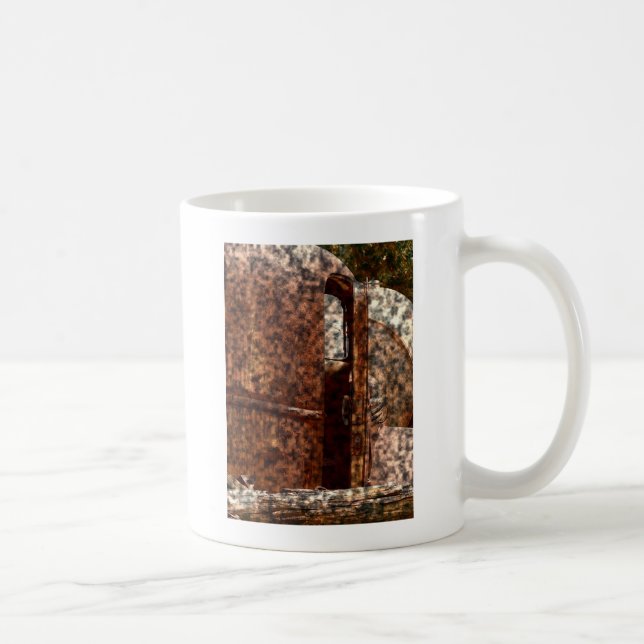 Gamla Lastbil Kaffemugg (Höger)