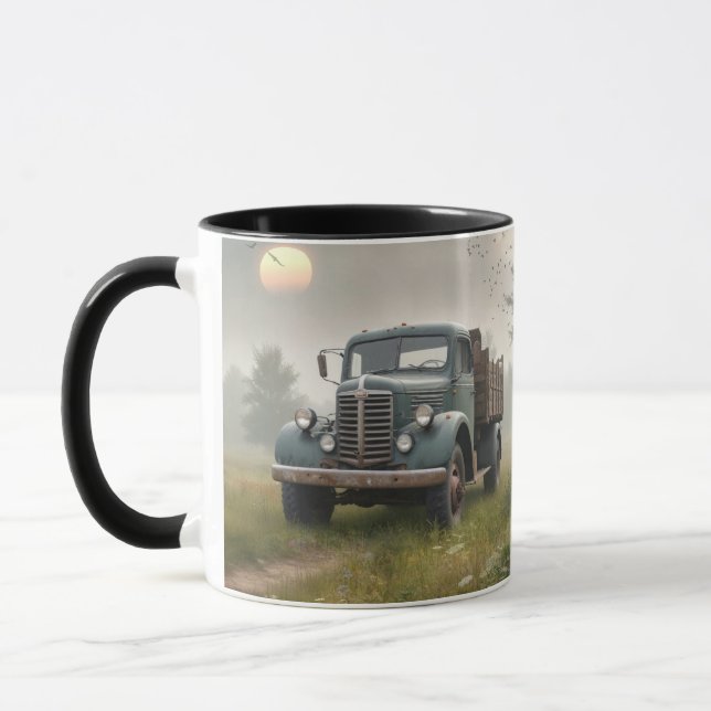 Gamla Lastbil Mugg (Vänster)