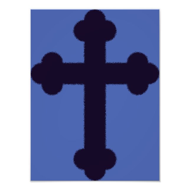 Gamla lila christian kor fototryck (Framsidan)