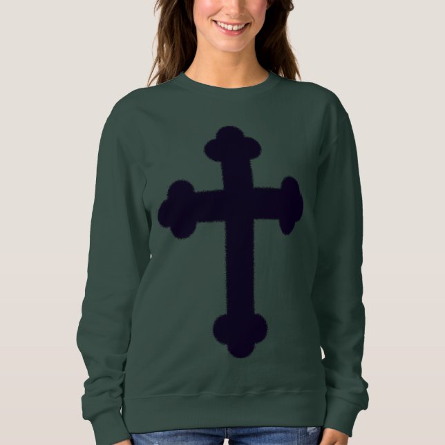 Gamla lila christian kor t shirt (Framsida)