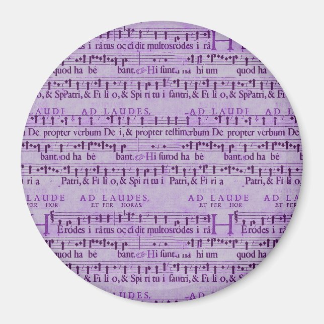 Gamla Lilans Pappra design Magnet (Framsidan)