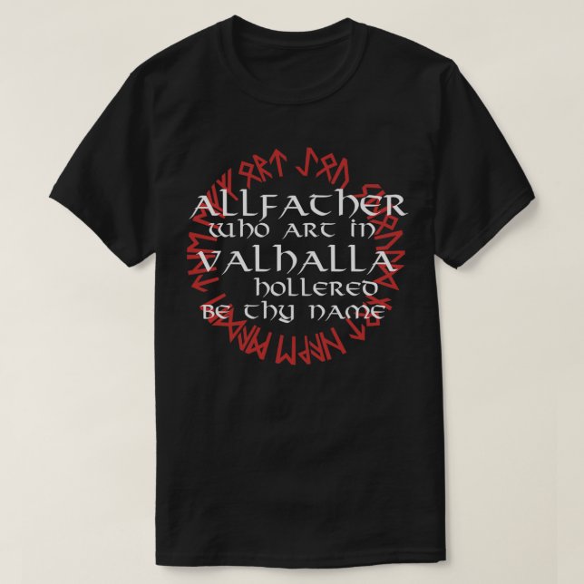 Gamla Lordx27s Prayer T Shirt (Design framsida)