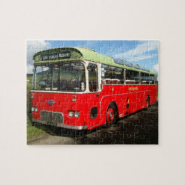 Gamla Macbraynes Buss på ön Bute Pussel