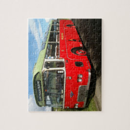 Gamla Macbraynes Buss på ön Bute Pussel