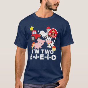 Gamla Macdonald hade en Farm Nursery Rhyme 2 och B T Shirt