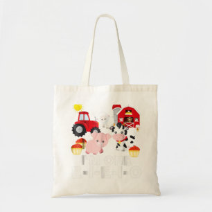 Gamla MacDonald hade en Farm Nursery Rhyme Tygkasse