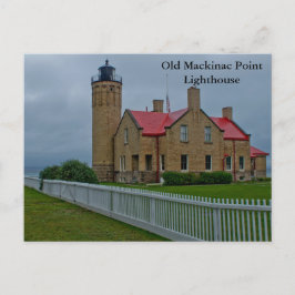 Gamla Mackinac Point Lighthouse Vykort