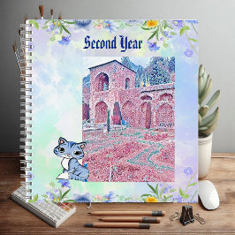 Gamla Mahal Ruins andra året Cat Lovers Pastel Ros