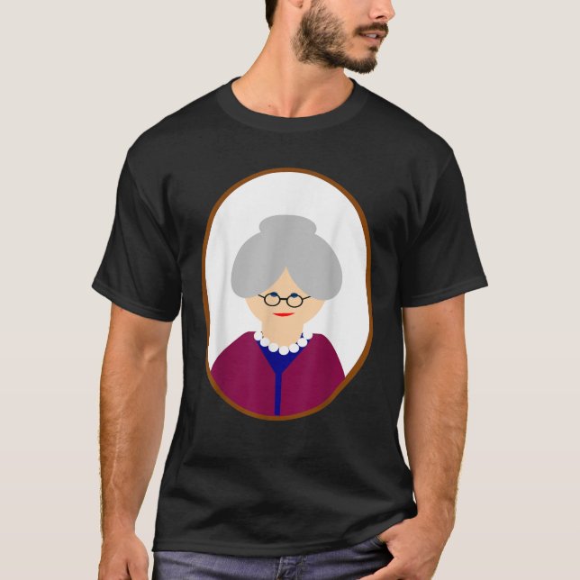 Gamla Maid Costume T Shirt (Framsida)