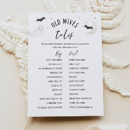 Gamla makor i SUGARBOO Tales Baby Shower Game Card Inbjudningar