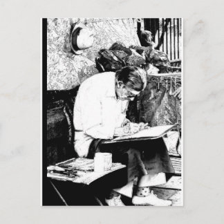 Gamla man Nawlins Vykort