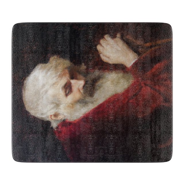 Gamla mannen i en röd Jacka (Jultomten) (jul) (Framsidan)