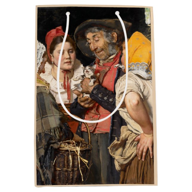 Gamla mannens skatt (The Cat) (av Karl Gussow) (Framsidan)