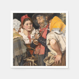 Gamla mannens skatt (The Cat) (av Karl Gussow) Pappersservett