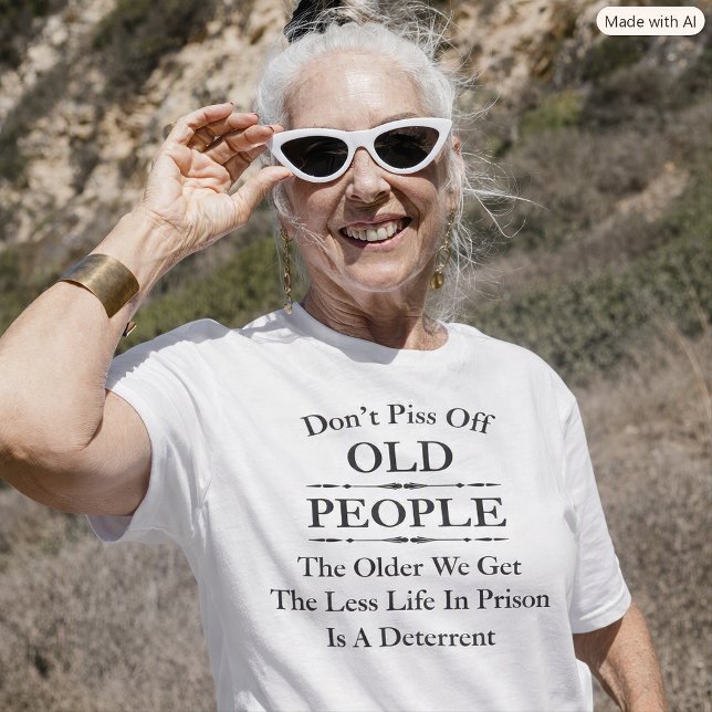Gamla Människor - Unisex T-shirt (Older person t-shirt)