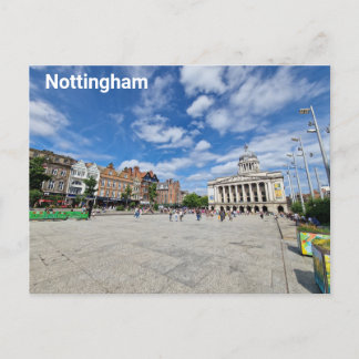 Gamla marknadstorget, Nottingham Vykort