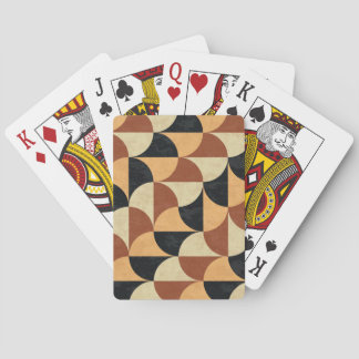 Gamla marmor golv, geometrisk sömlös struktur. casinokort