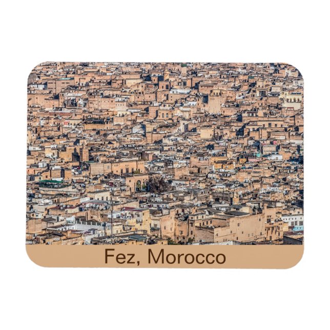 Gamla Medina, Fez Marocko Magnet (Horisontell)
