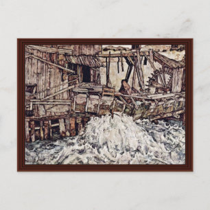 Gamla Mill by Schiele Egon Vykort